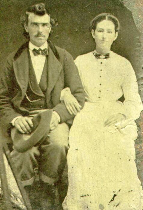 Katherine and John Haley mid 1860s